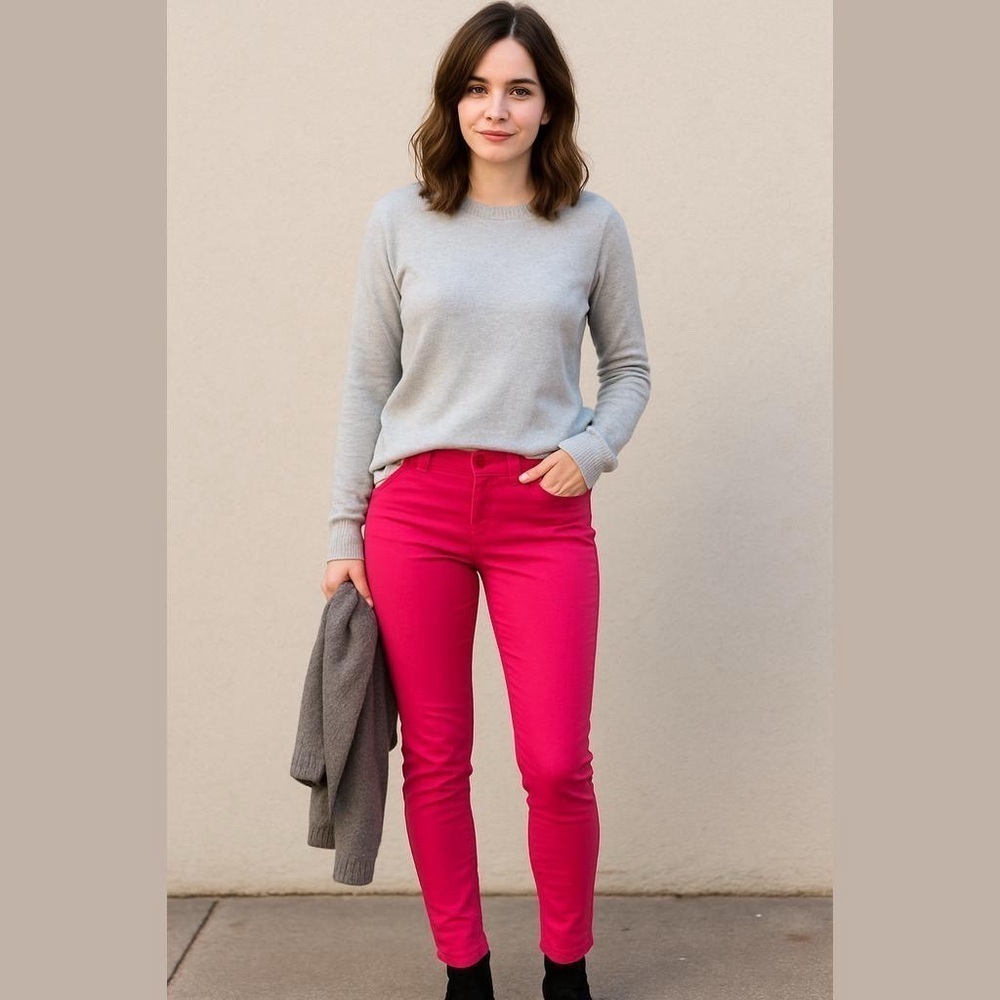🩷Free🩷Inc pink jeggings size 10